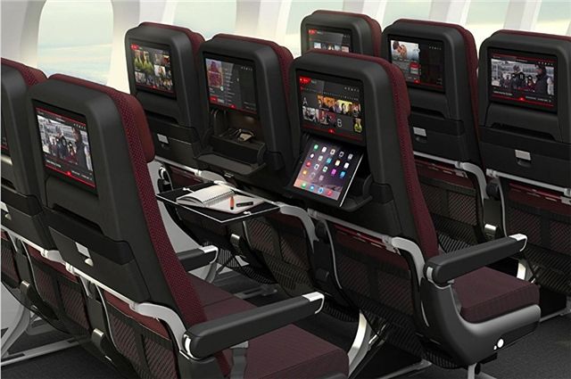 澳航波音787飛機經(jīng)濟艙座椅 澳航波音787飛機經(jīng)濟艙座椅